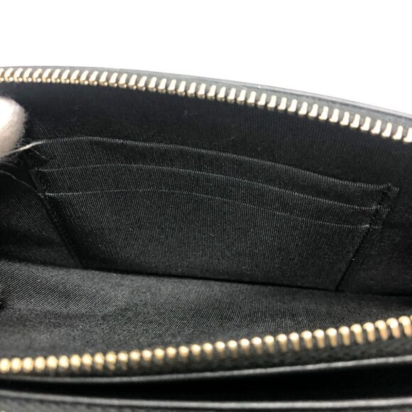 CHANEL CC filigree Bicolor Wallet Long Wallet Wallet Chain - Picture 3 of 16